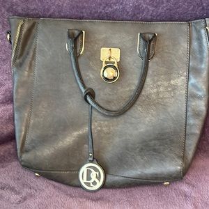 Dasine Large dark grey tote